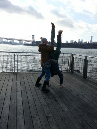 und benötigt schon mal Hilfestellung